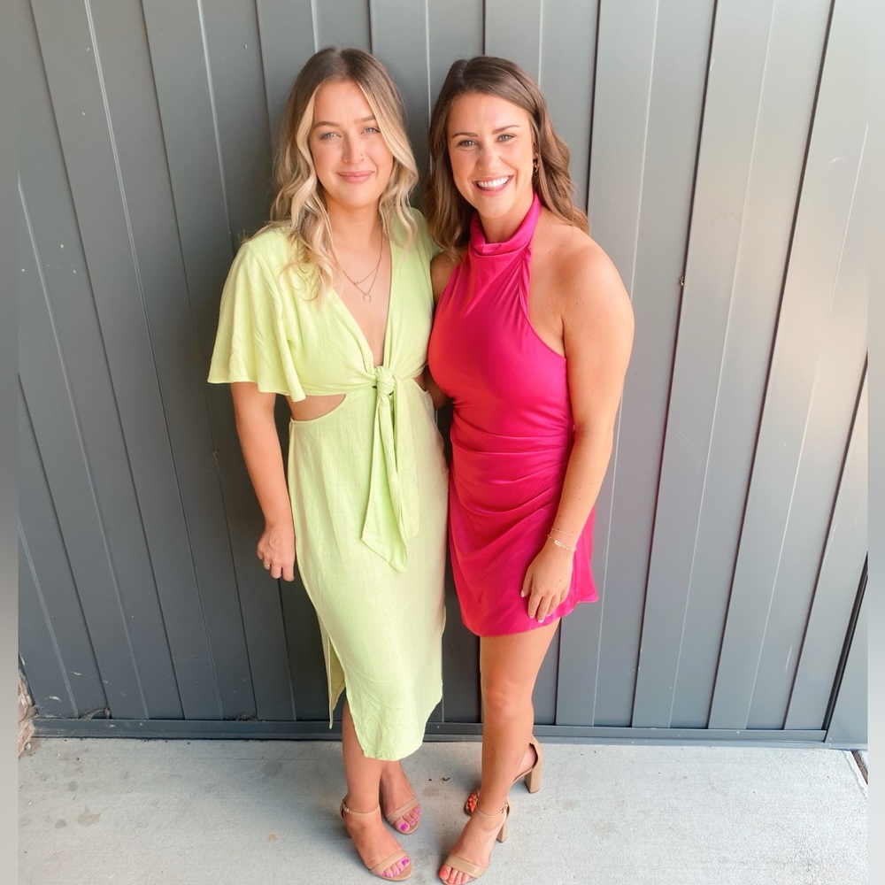Pink dress